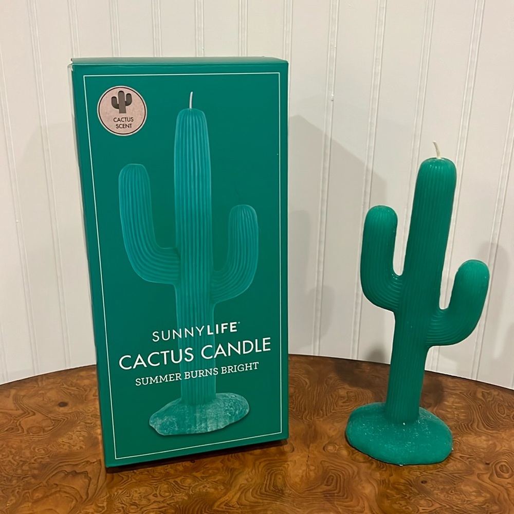 SunnyLife Cactus Candle